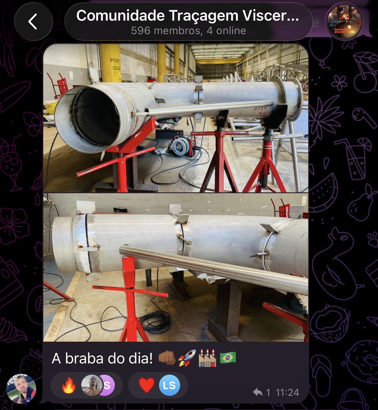 Resultado de aluno na comunidade